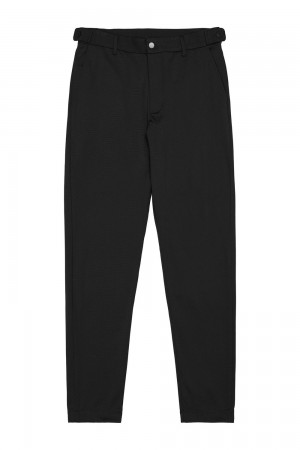 Young LA 626 Office Tech Pants Black | Australia OATFP-1809