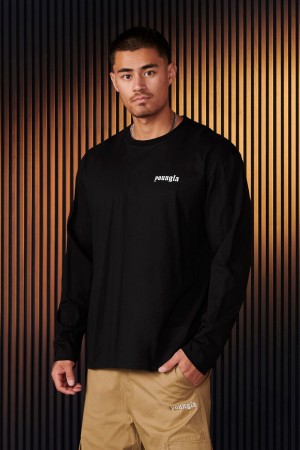 Young LA 801 - Eternal Longsleeves Black | Australia VJDHZ-9164