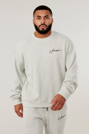 Young LA 807 Cozy Thermal Longsleeves Light Grey | Australia CANWX-2948