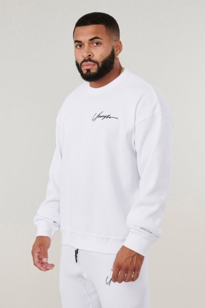 Young LA 807 Cozy Thermal Longsleeves White | Australia DLSYX-6813