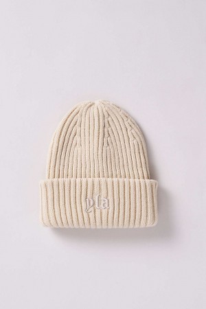 Young LA 9003 - Metal Collection Beanies Cream | Australia MEZSI-5986