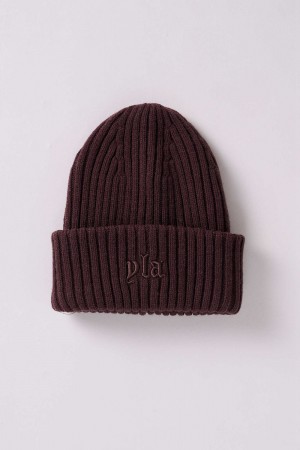 Young LA 9003 - Metal Collection Beanies Brown | Australia PTHRG-5301