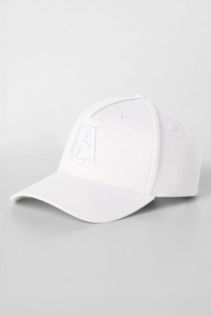 Young LA 9006 - Monochrome La Hats White | Australia MYHPF-1653