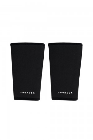 Young LA 914 Knee Sleeves Black | Australia WPOYT-9037