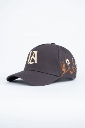 Young LA 918 La Branch Hats Grey | Australia COFTJ-8546