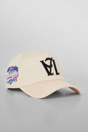 Young LA 919 - La Reversed Hats Cream | Australia TWQJZ-9208