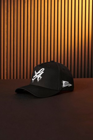 Young LA 924 - Drip Hats Black | Australia ETAXI-4093