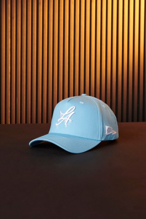 Young LA 924 - Drip Hats Blue | Australia MVAGL-5691