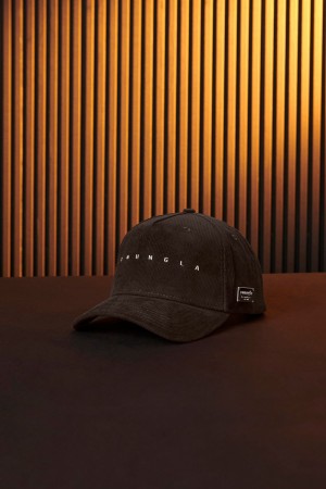 Young LA 925 - Corduroy Hats Dark Brown | Australia EXNKQ-2746