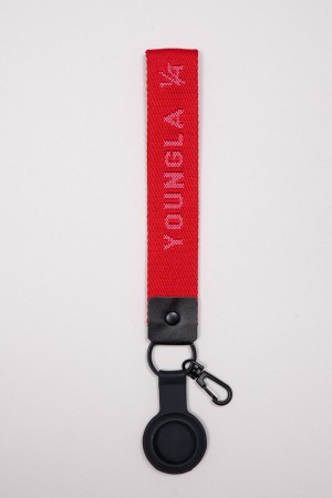 Young LA 933 Youngla Keychains Red | Australia KPFSM-7043