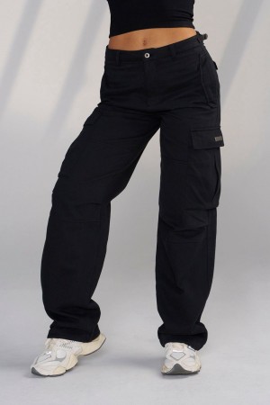 Young LA W206 - Metro Cargos Black | Australia QHDAN-3895