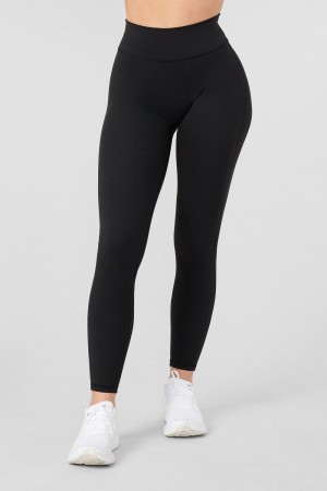 Young LA W221 - Staple Leggings Black | Australia OUHPV-8901