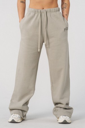 Young LA W229 - Urban Straight Leg Jogger Grey | Australia OTQNU-0861