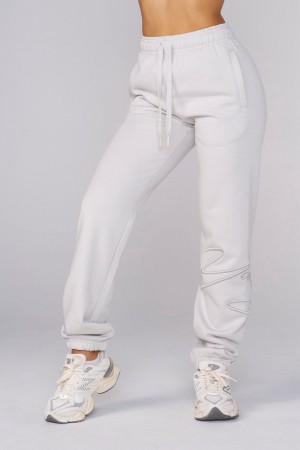 Young LA W246 Signature Joggers Grey | Australia RVQAI-5079