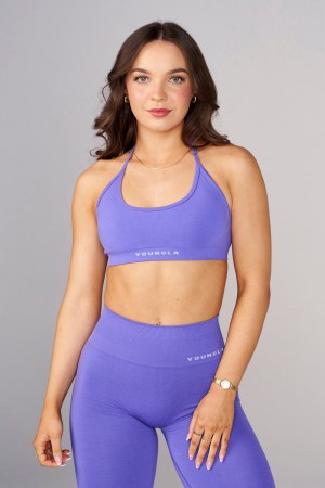 Young LA W342 Seamless Core Bra Spring 24' Dark Blue | Australia EURNS-8103