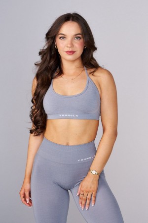 Young LA W342 Seamless Core Bra Spring 24' Grey | Australia MSNUH-1380