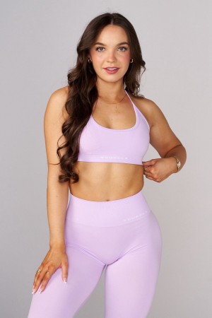 Young LA W342 Seamless Core Bra Spring 24' Purple | Australia KSUJN-7093