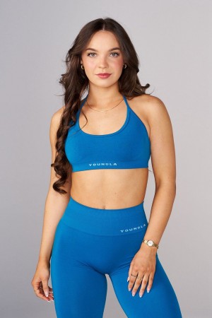 Young LA W342 Seamless Core Bra Spring 24' Blue | Australia BMQIC-7805