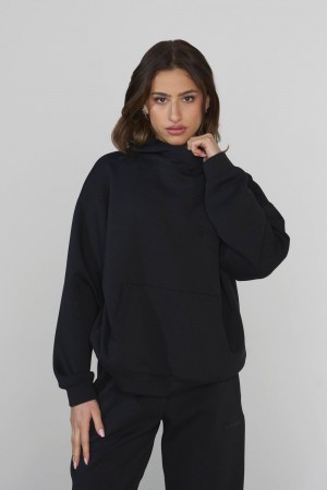 Young LA W534 Scuba Hoodie Black | Australia XHVKG-4718