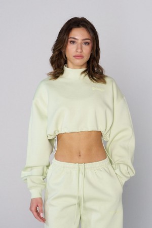 Young LA W540 Scuba Crop Green | Australia EVMJX-8295