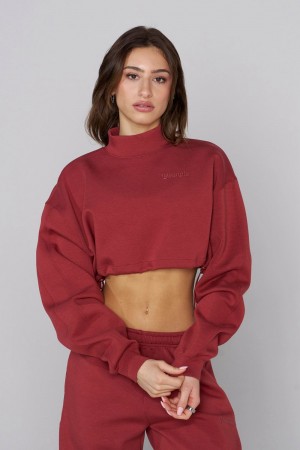 Young LA W540 Scuba Crop Red | Australia GTAVN-8256