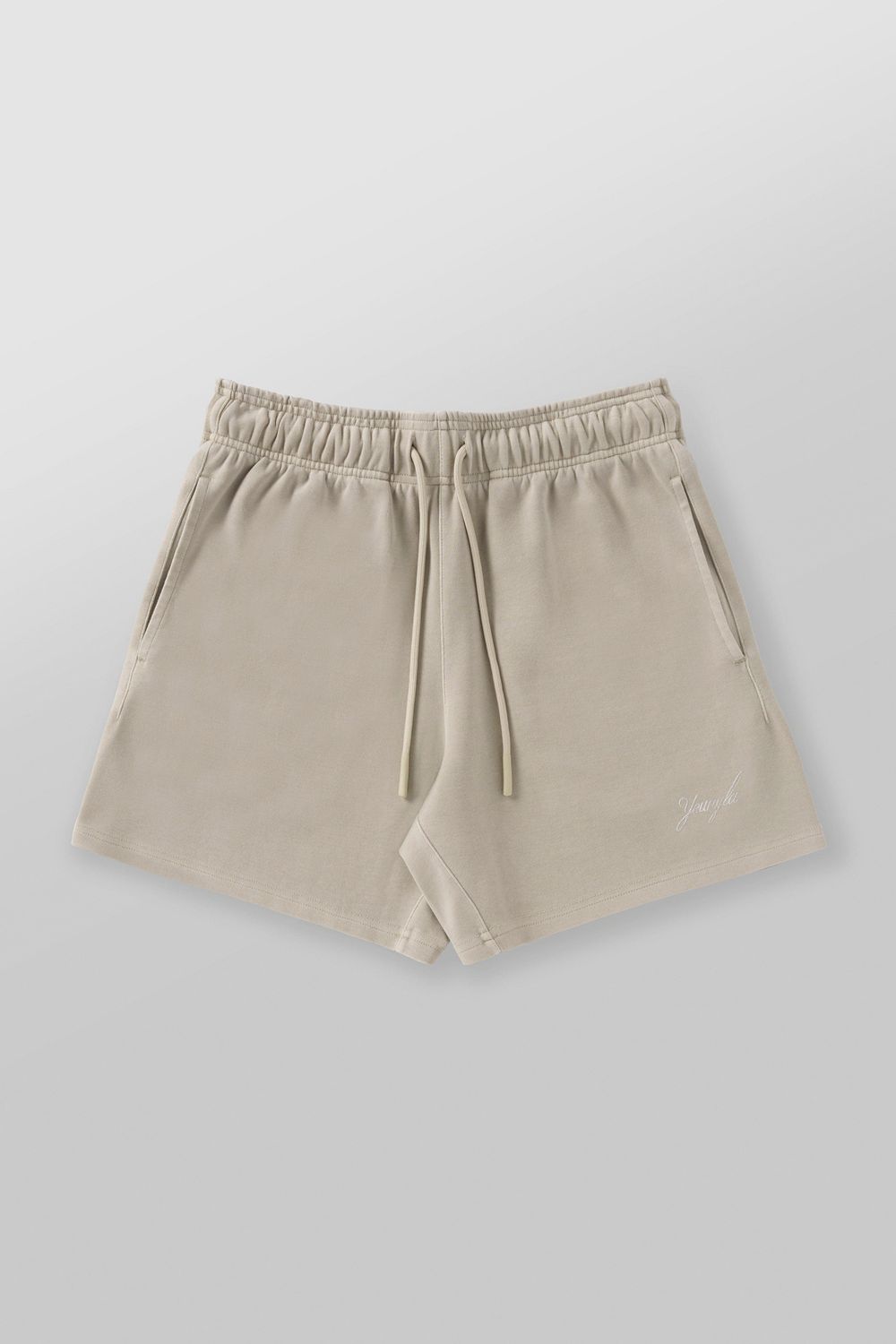 Young LA 1017 - Cloud Comfort Set - Shorts Beige | Australia WSGVM-0597