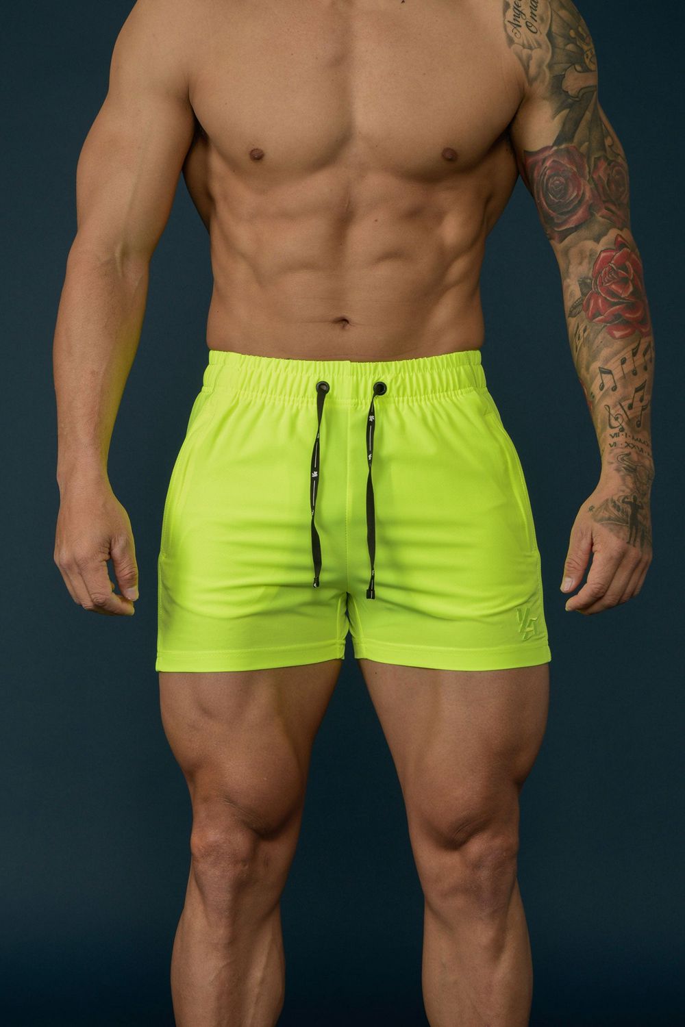 Young LA 101 Bodybuilding Short Shorts Green | Australia VEQTN-6278