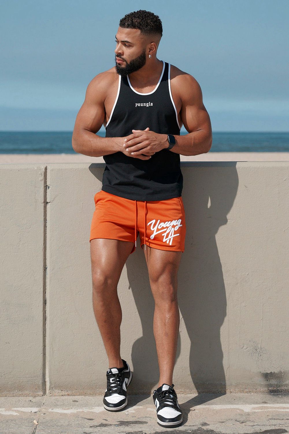 Young LA 104 Legacy Shorts Orange | Australia UZJFK-0617