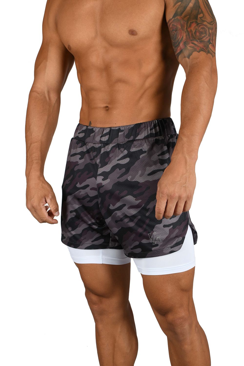 Young LA 105 Compression Shorts 2.0 Camo | Australia WESJD-9673