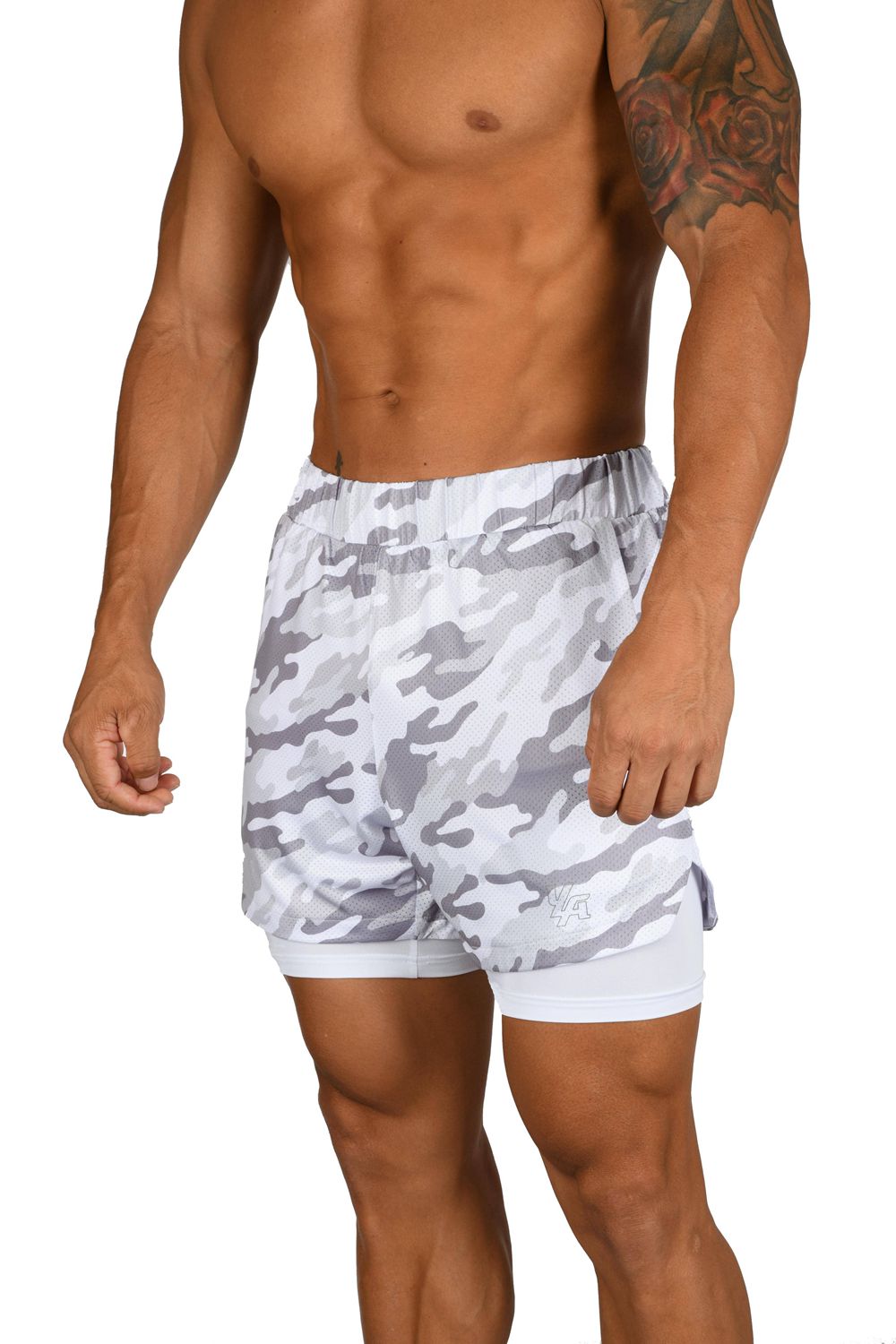 Young LA 105 Compression Shorts 2.0 Camo | Australia ONMRC-1596