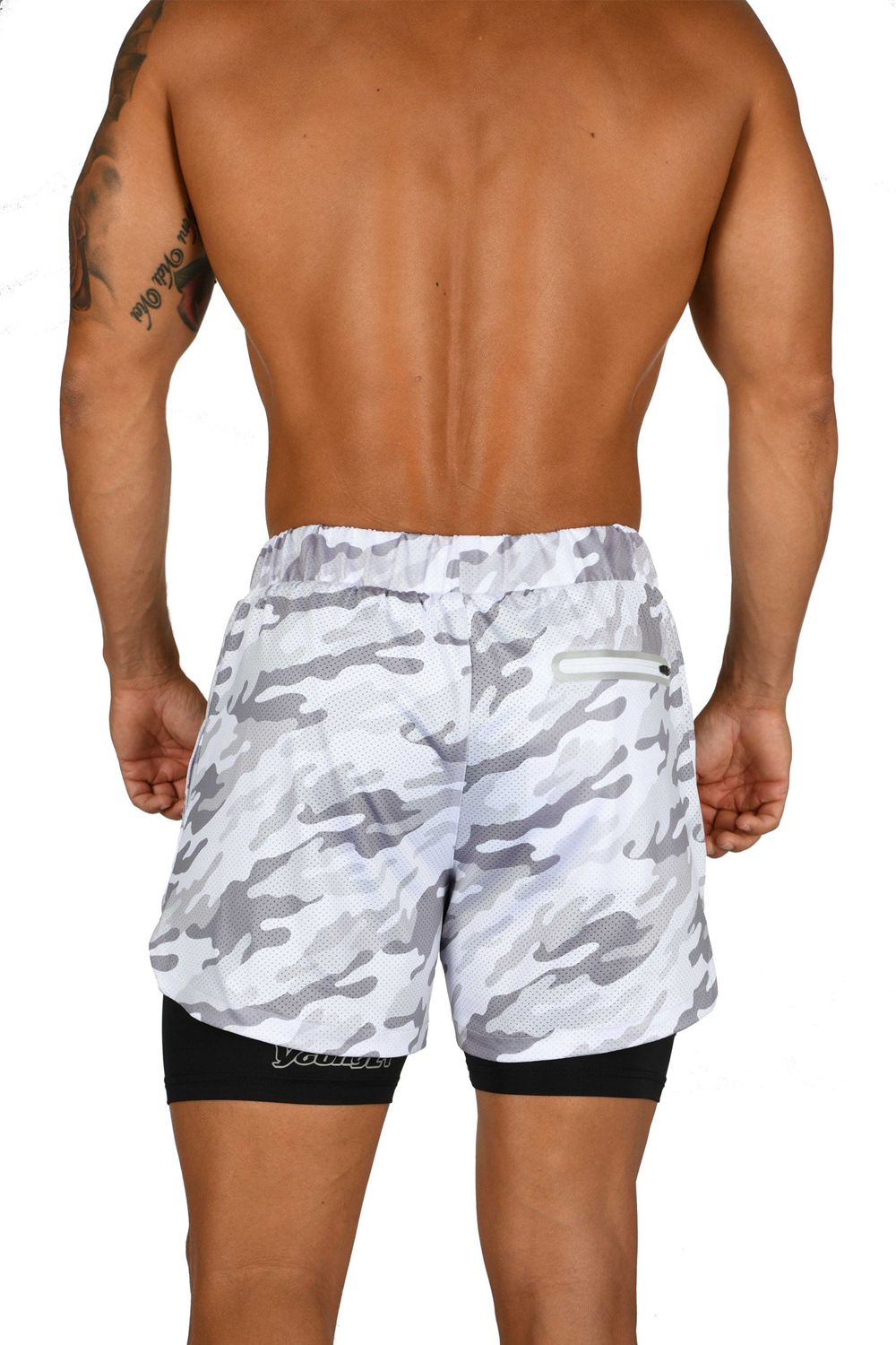 Young LA 105 Compression Shorts 2.0 Camo | Australia ONMRC-1596