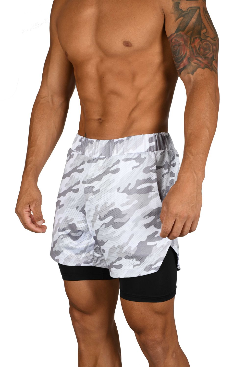 Young LA 105 Compression Shorts 2.0 Camo | Australia ONMRC-1596