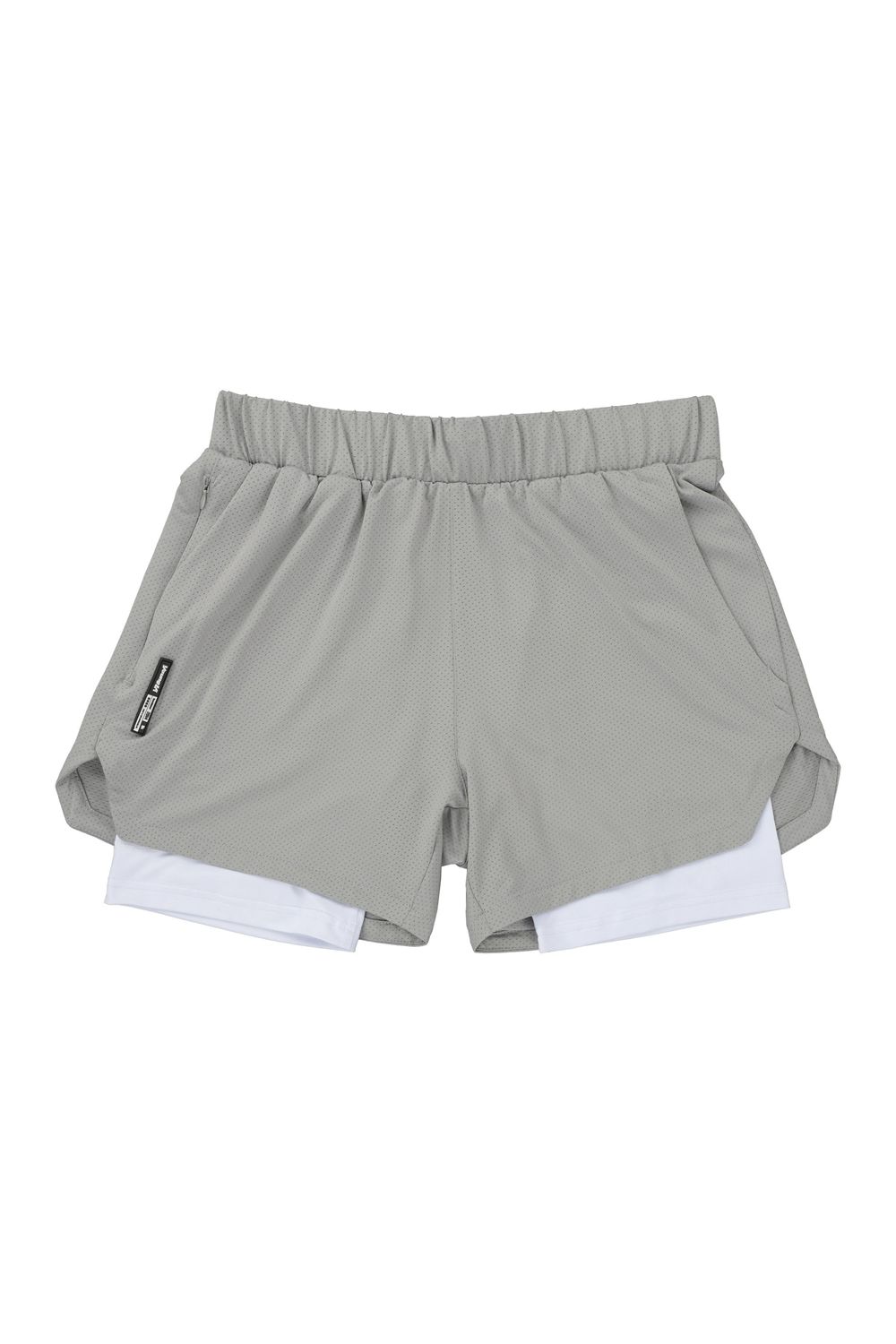 Young LA 105 Compression Shorts 2.0 Grey | Australia UGPQS-0439