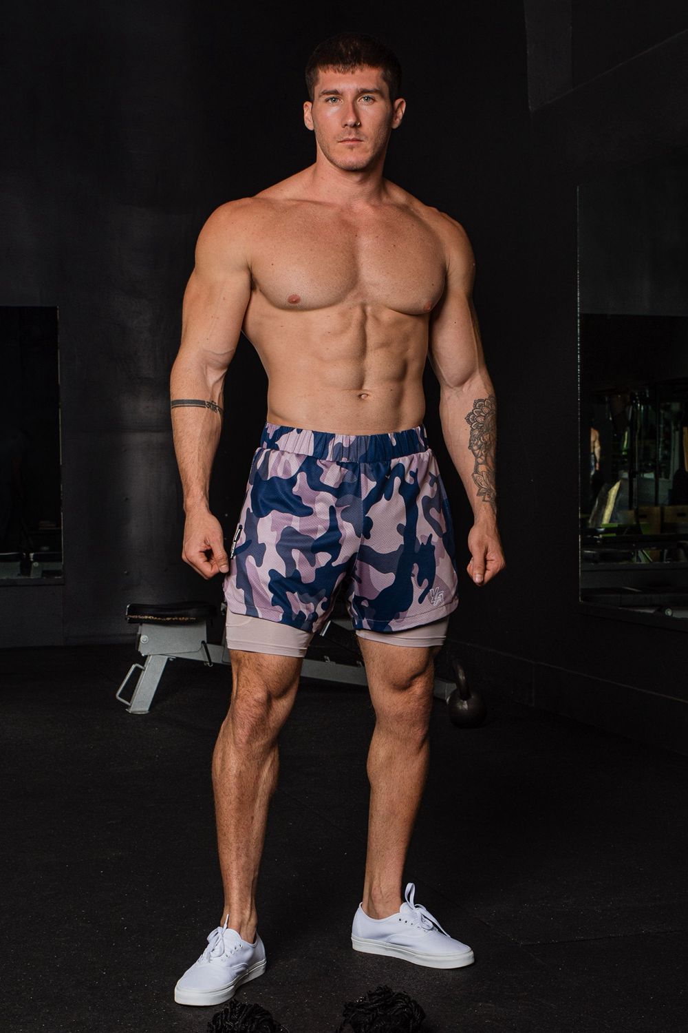 Young LA 105 Compression Shorts 2.0 Purple | Australia DOFKP-2674