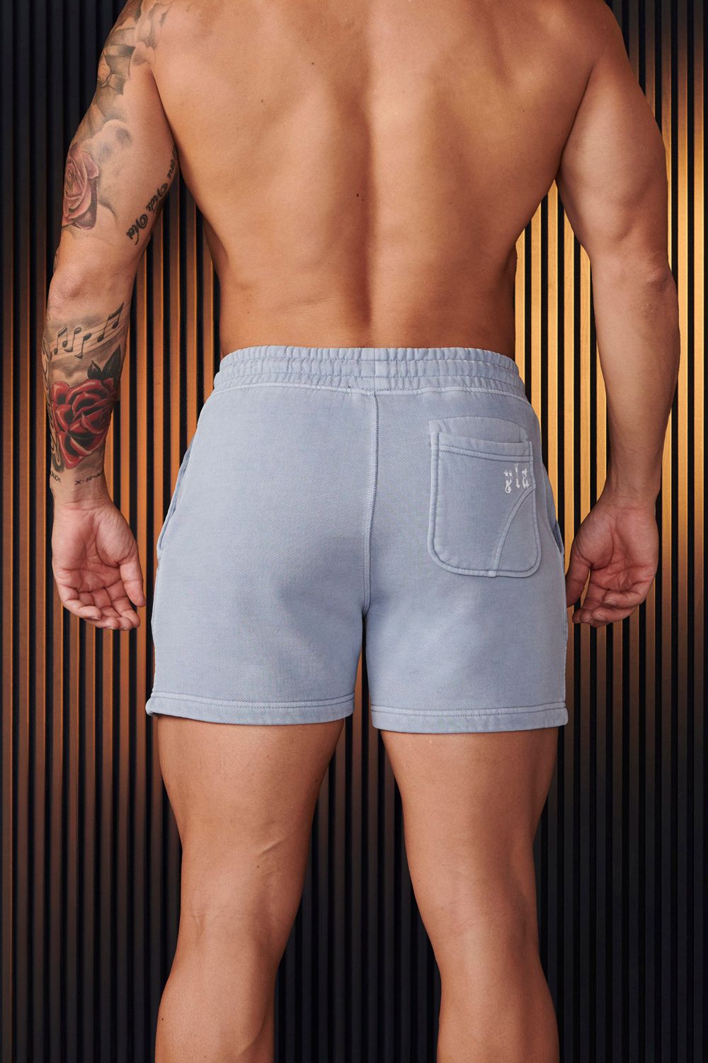 Young LA 107 - Chrome Shorts Light Grey | Australia GEXUH-8750