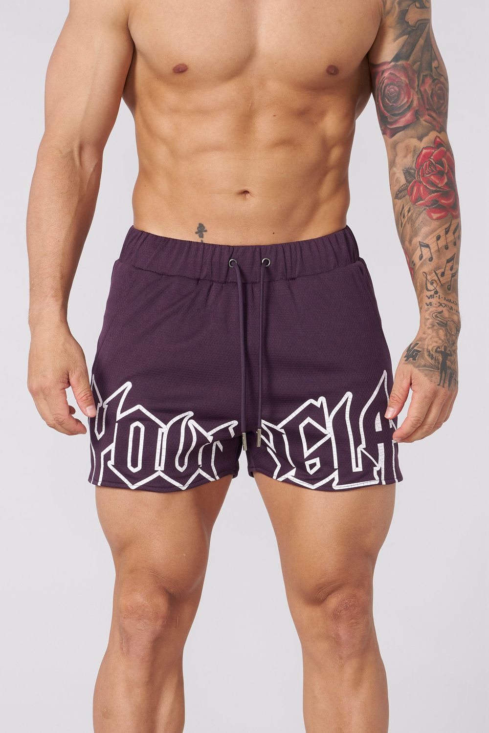 Young LA 1109 - All-Star Shorts Purple | Australia IFHLE-5481