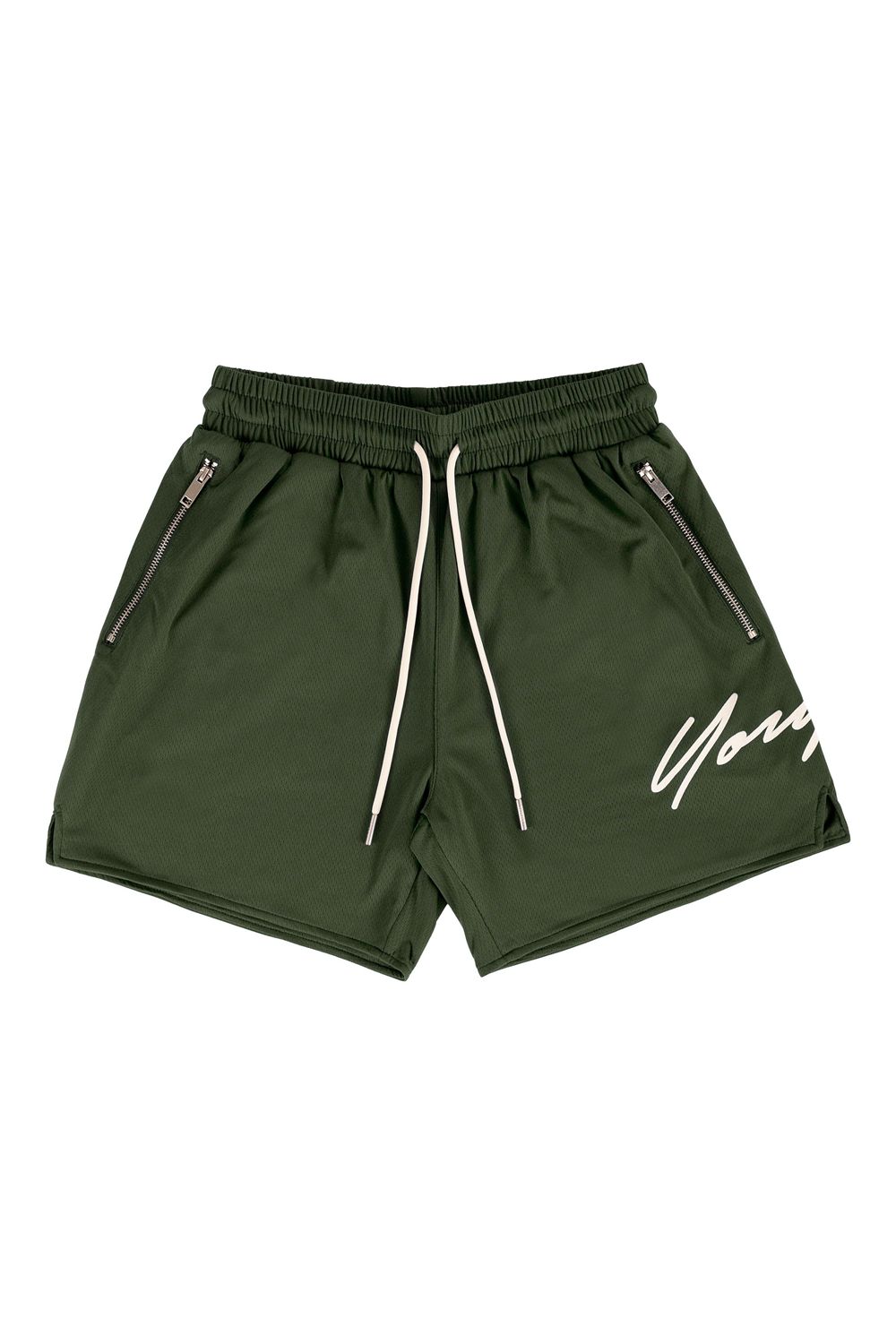 Young LA 115 Signature Shorts Olive | Australia QRMOB-1290