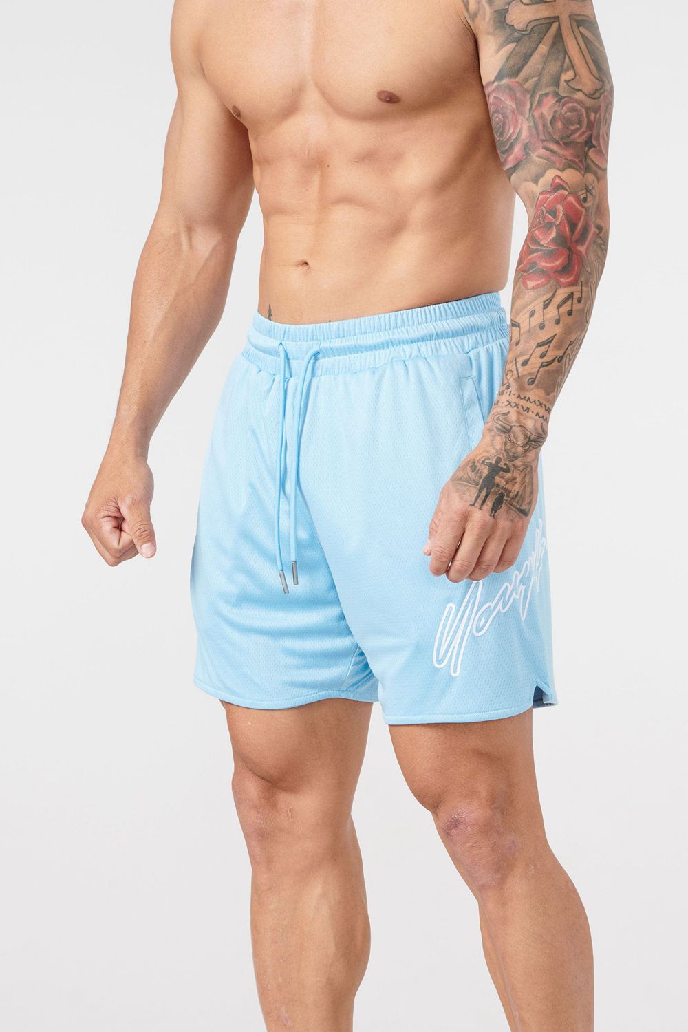 Young LA 117 Sig Shorts Blue | Australia QPFSV-4805