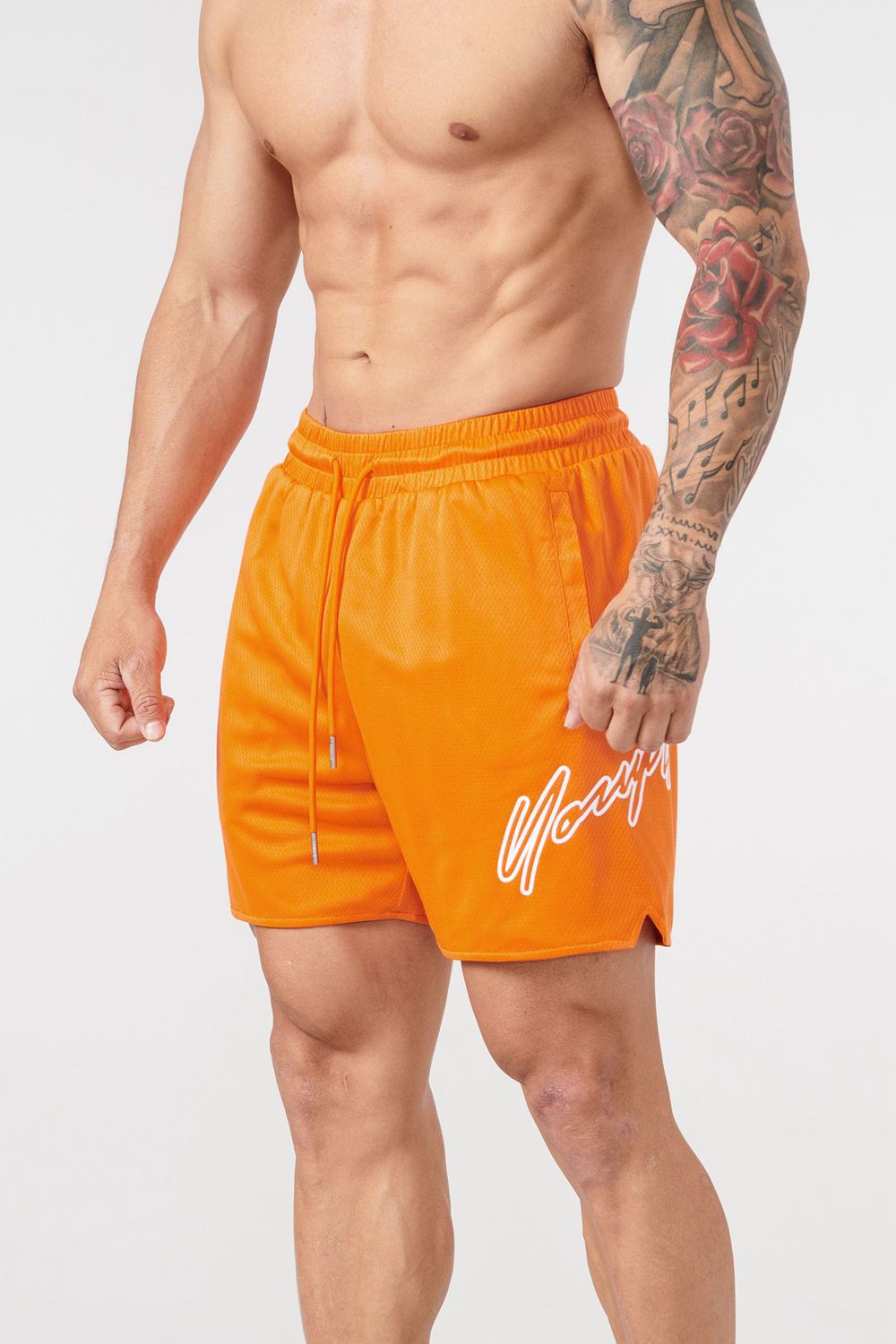 Young LA 117 Sig Shorts Orange | Australia EGBLD-9174