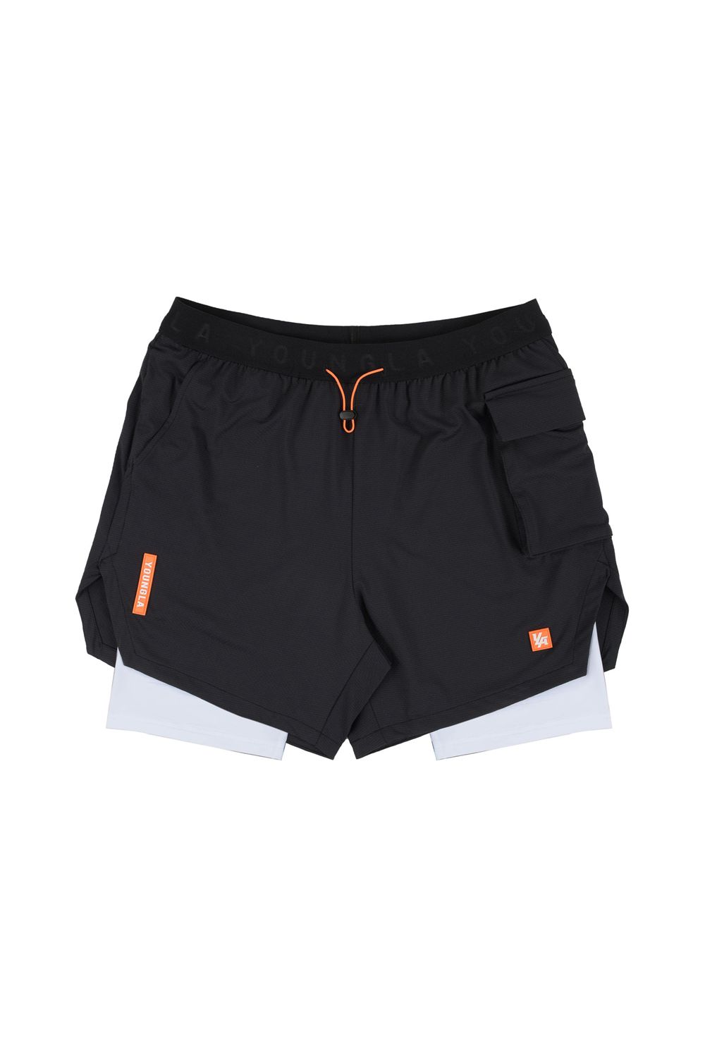 Young LA 121 Performance Line Compression Shorts Black | Australia KYQDI-7082