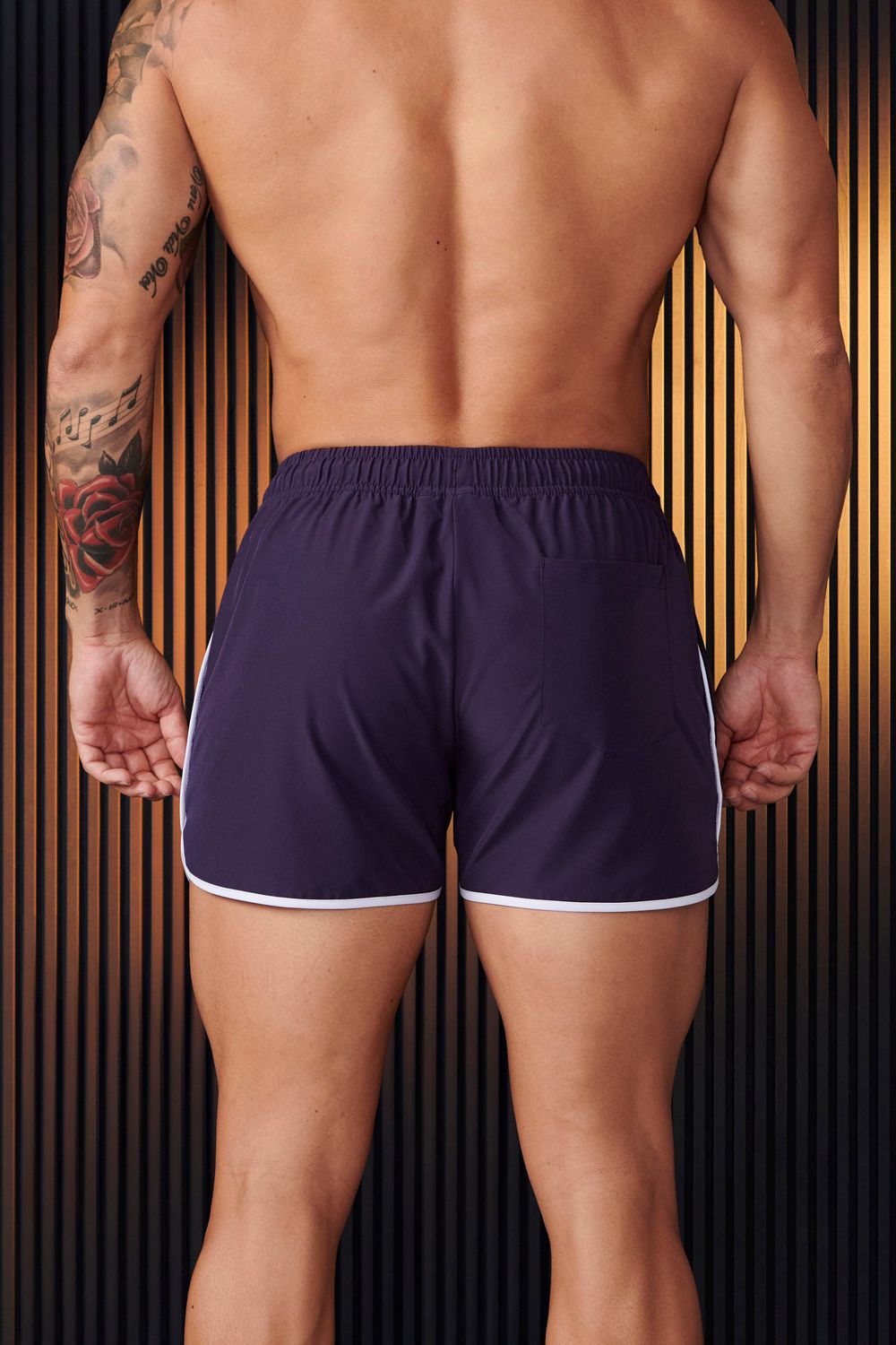 Young LA 125 - Olympic Shorts Purple | Australia SNMFC-1397