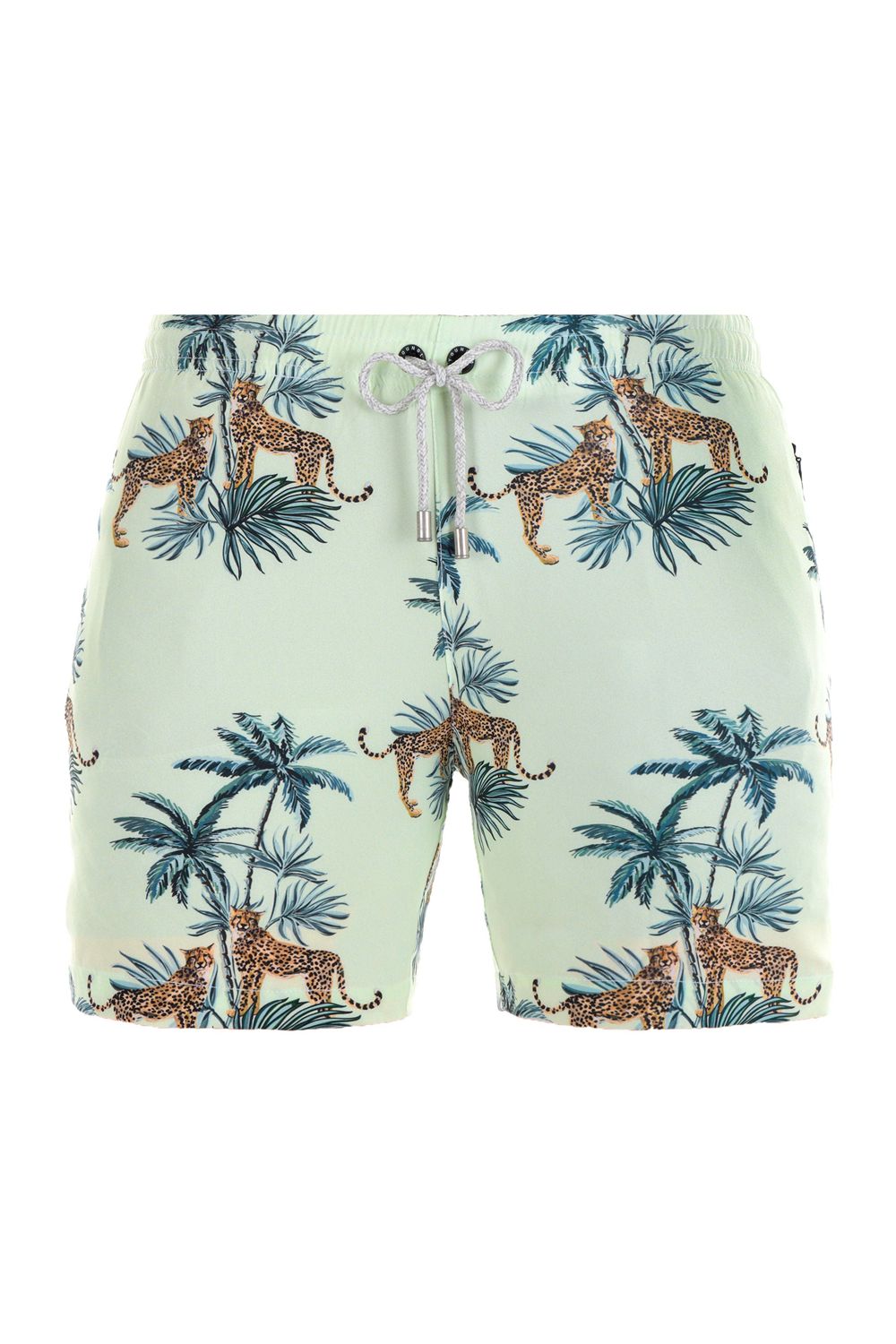 Young LA 128 Abstract Swim Shorts \'22 Aqua | Australia TRZVG-2431