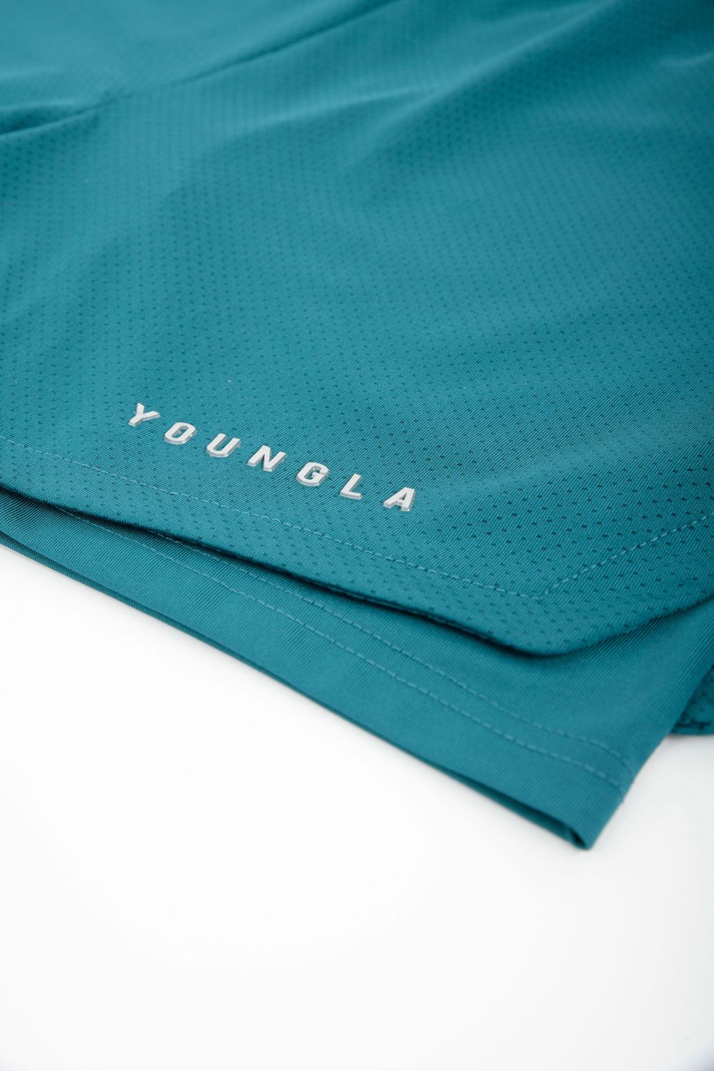 Young LA 129 Trilogy Compression Shorts Teal | Australia EJWTK-9258