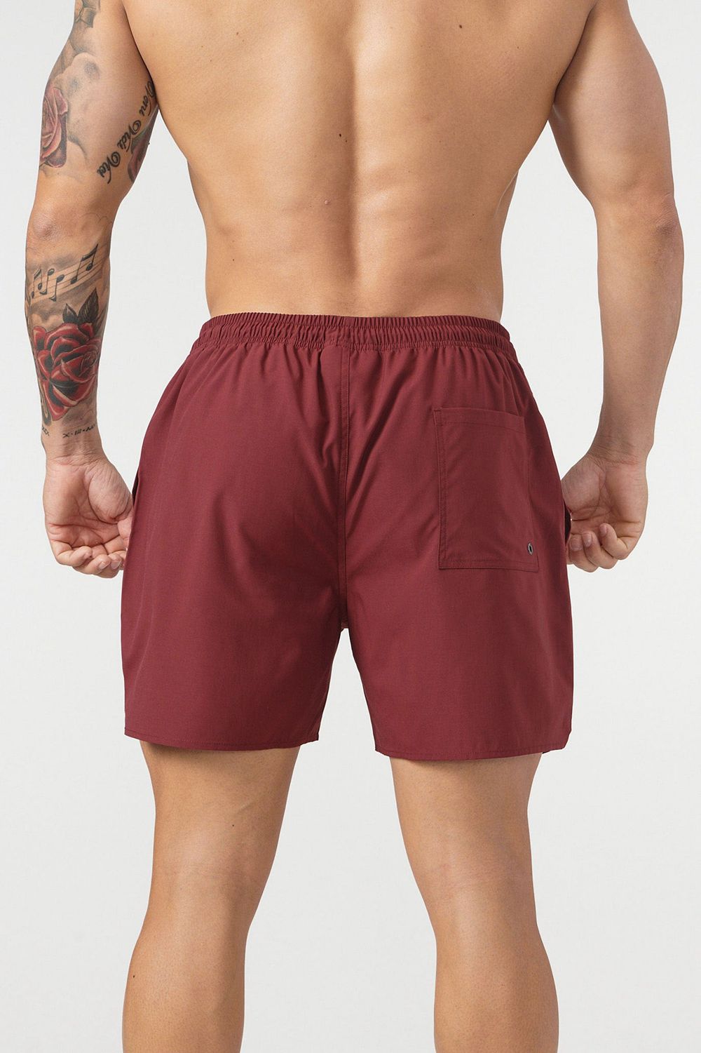 Young LA 131 The Finest Shorts Burgundy | Australia DIWTS-9314