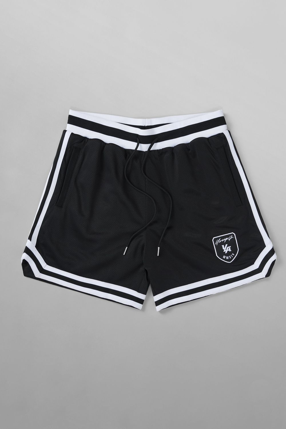 Young LA 133 Home Plate Shorts Black | Australia YFDZQ-2750