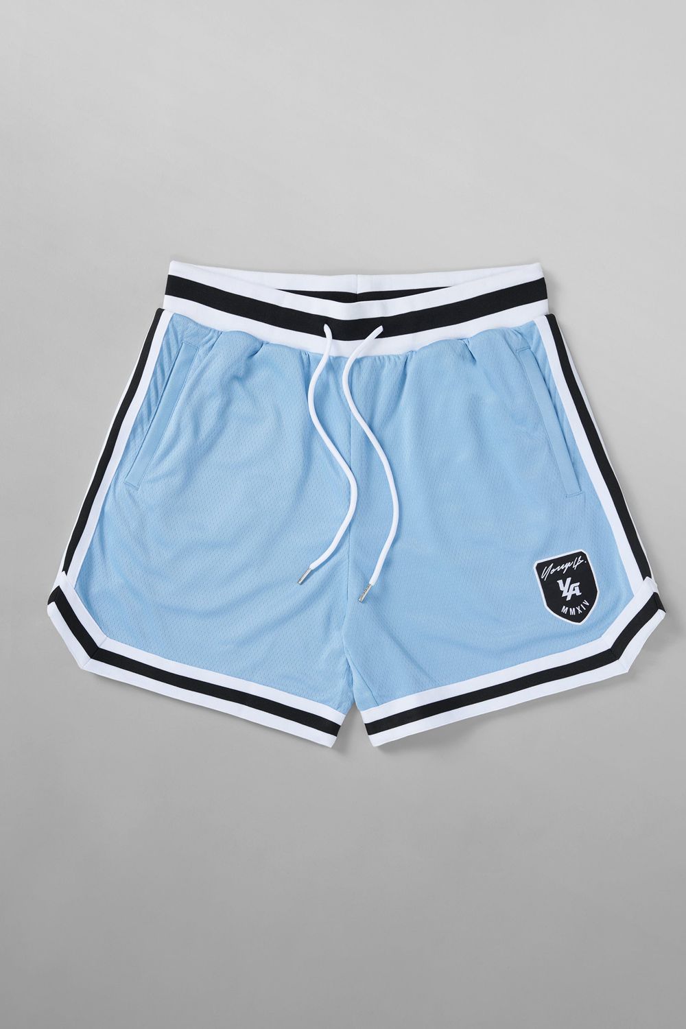 Young LA 133 Home Plate Shorts Blue | Australia ABGHO-0527