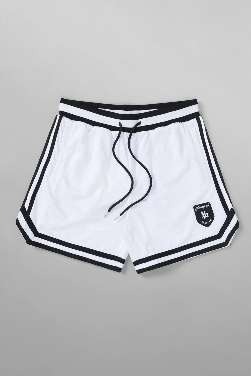 Young LA 133 Home Plate Shorts White | Australia LCIWQ-1679