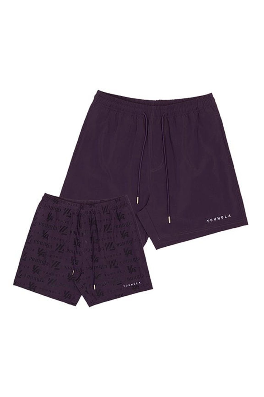 Young LA 136 - Reveal Swim Shorts Purple | Australia GZIVA-6213