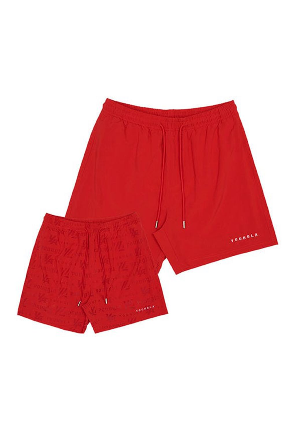 Young LA 136 - Reveal Swim Shorts Red | Australia WRUOE-8297