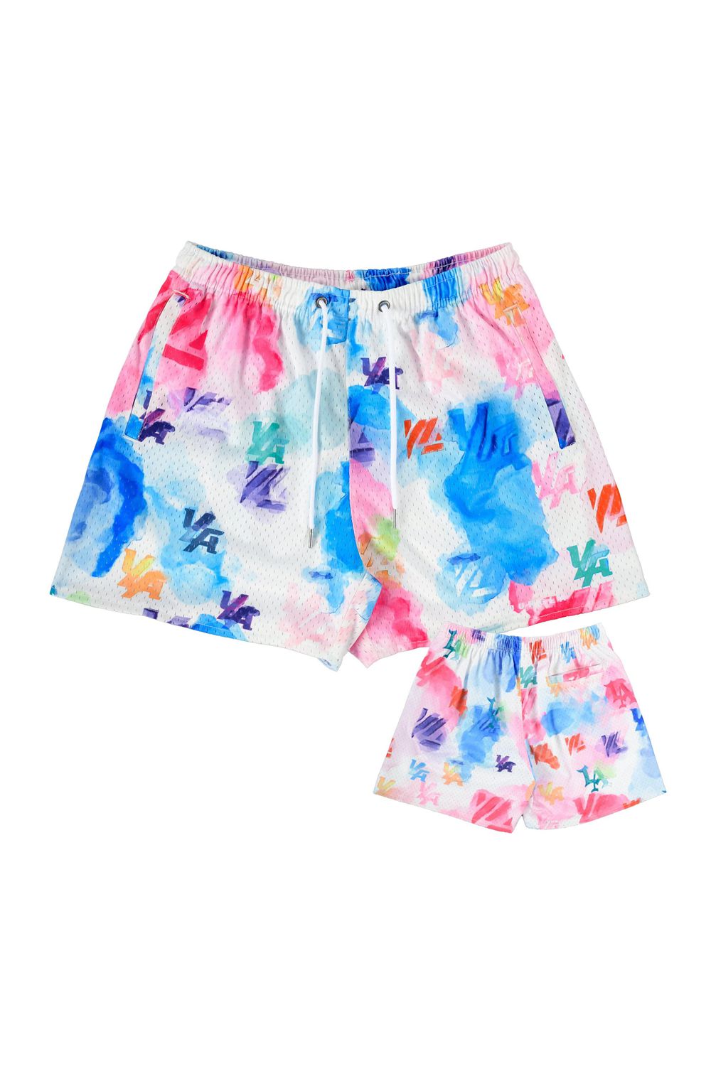 Young LA 141 The Block Party Shorts Multicolor | Australia LMHKV-0961